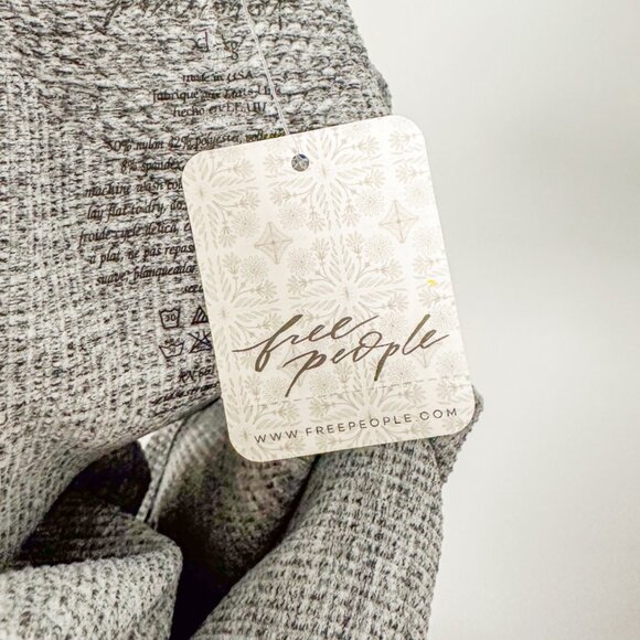 Free People Movement Seamless Shorts in Heather Grey - NWT! - Picture 8 of 12